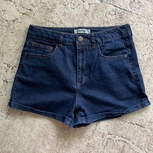 Dark Wash Shorts